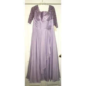 Lavender Mother of the Bride Dress Size 20
